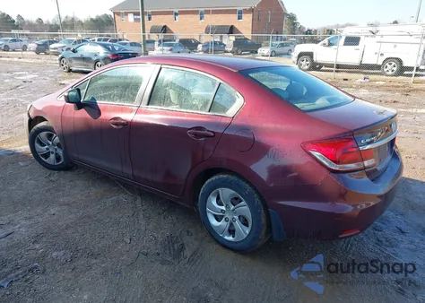 2015 Honda Civic Lx from USA, damaged, VIN 2HGFB2F51FH562398